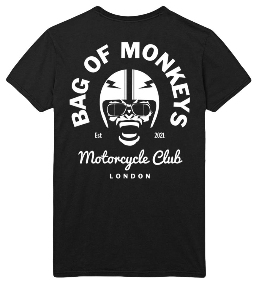 Motorcycle Club Black T-shirt